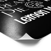 Great American Pies Maand T-shirt Foto Afdruk (Hoek)