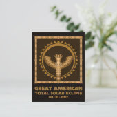 Great American Total Solar Eclipse - 2017 Briefkaart (Staand voorkant)