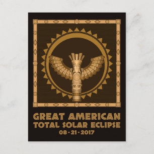 Great American Total Solar Eclipse - 2017 Briefkaart