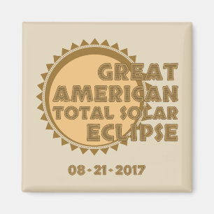 Great American Total Solar Eclipse - 2017 Magneet