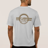 Great American Total Solar Eclipse - 2017 T-shirt (Achterkant)