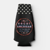 Great American Total Solar Eclipse 8 april 2024 Flesjeskoeler (Voorkant)