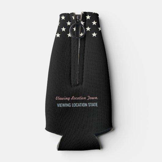 Great American Total Solar Eclipse 8 april 2024 Flesjeskoeler (Achterkant)