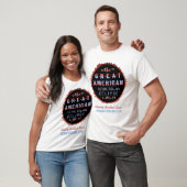 Great American Total Solar Eclipse 8 april 2024 T-shirt (Unisex)