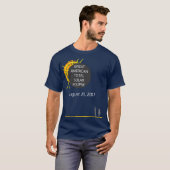 Great American Total Solar Eclipse cool custom T-shirt (Voorkant volledig)