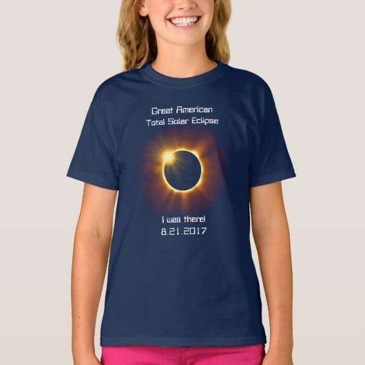 Great American Total Solar Eclipse T-Shirt (Voorkant)