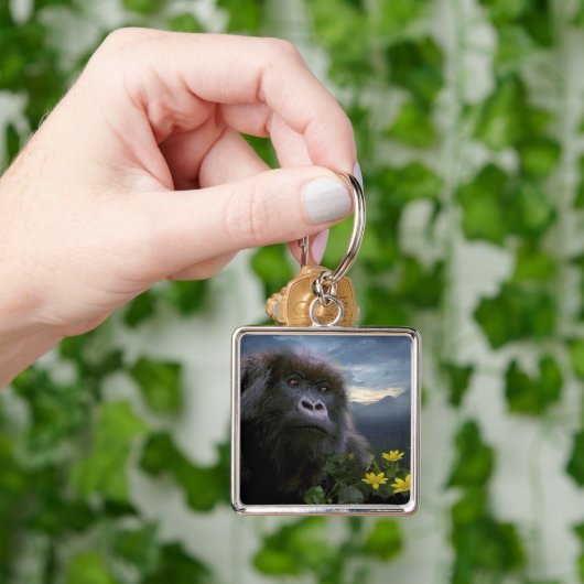 Great Apes Gorilla Primate Wildlife Sleutelhanger (Hand)