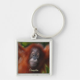 Great Apes Orangutan Primate Wildlife-lovers Gift Sleutelhanger