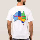 Great Aussie Slang T-shirt (Achterkant)