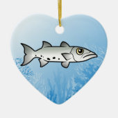 Great Barracuda Keramisch Ornament (Voorkant)