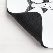 Great Barracuda Logo Muismat (Hoek)