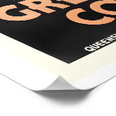 Great Barrier Coral Reef Queensland Australia Poster (Hoek)