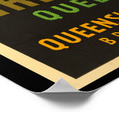 Great Barrier Reef Australia  Poster (Hoek)