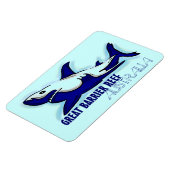 Great Barrier Reef Australië blauwe haaienmagneet Magneet (Linkerzijde)