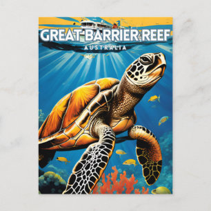 Great Barrier Reef Australië Briefkaart