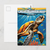 Great Barrier Reef Australië Briefkaart (Voorkant / Achterkant)