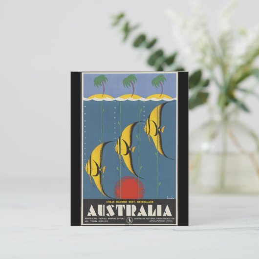 Great Barrier Reef Australië Briefkaart (Staand voorkant)