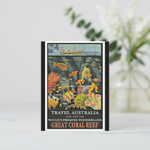 Great Barrier Reef, Australië, Briefkaart
