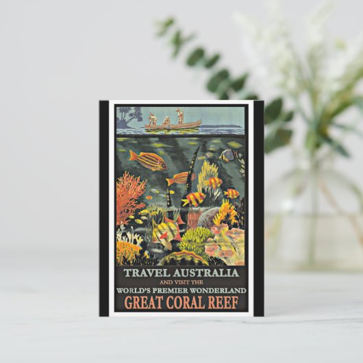 Great Barrier Reef, Australië, Briefkaart (Staand voorkant)
