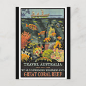 Great Barrier Reef, Australië, Briefkaart (Voorkant)