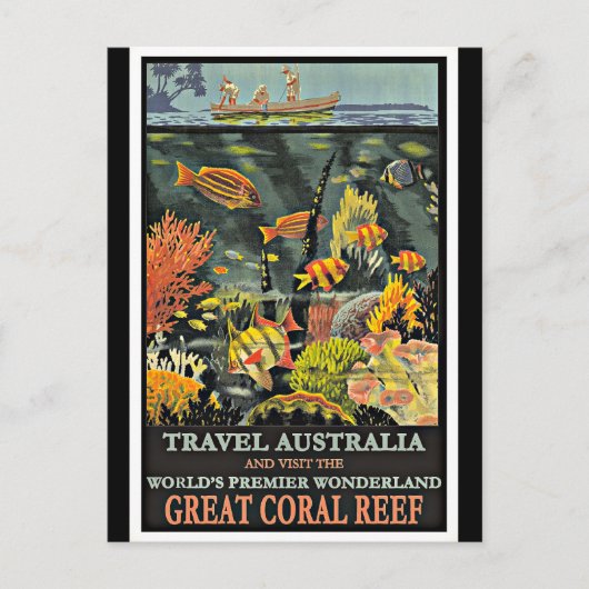 Great Barrier Reef, Australië, Briefkaart (Voorkant)