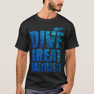 Great Barrier Reef Australië duiken T-shirt