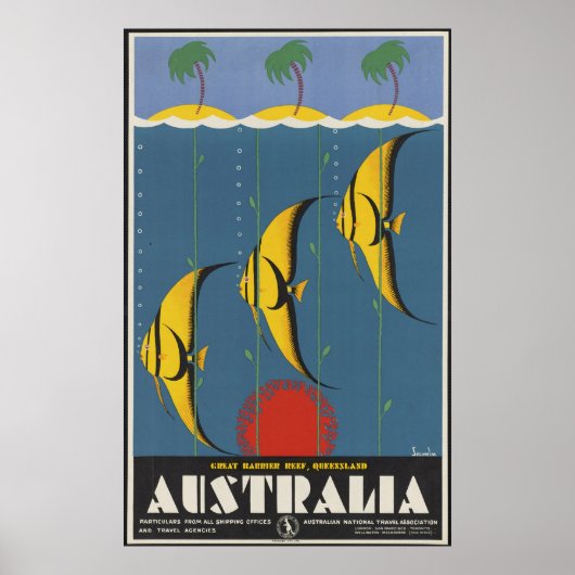 Great Barrier Reef Australië Poster (Voorkant)