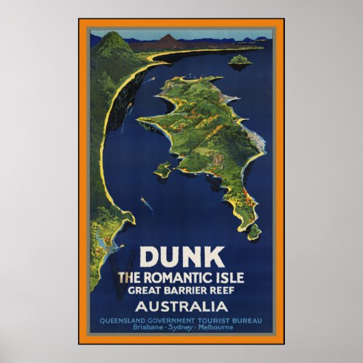 Great Barrier Reef Australië Poster (Voorkant)