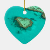 Great Barrier Reef, Australiëhartkoraal Keramisch Ornament (Achterkant)