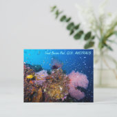 Great Barrier Reef Briefkaart (Staand voorkant)