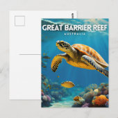 Great Barrier Reef Briefkaart (Voorkant / Achterkant)