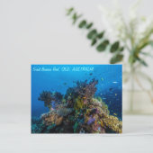Great Barrier Reef Briefkaart (Staand voorkant)