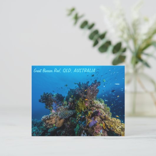 Great Barrier Reef Briefkaart (Staand voorkant)