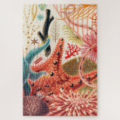 Great Barrier Reef Echinoderms Zee Creatures Legpuzzel (Verticaal)