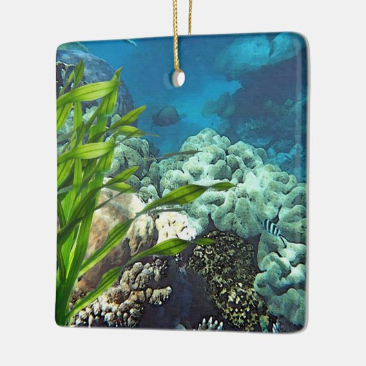 Great Barrier Reef Keramisch Ornament (Links)