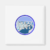 Great Barrier Reef Magneet (Voorkant)