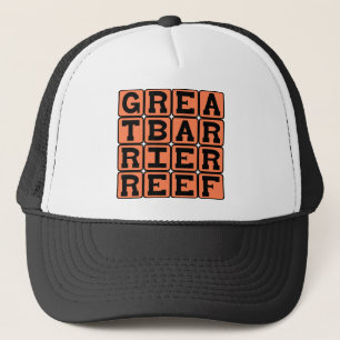 Great Barrier Reef, Natuurwonder van de Wereld Trucker Pet