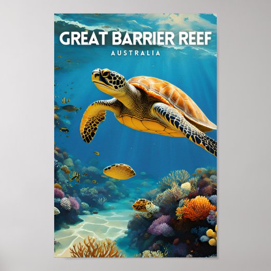 Great Barrier Reef Poster (Voorkant)