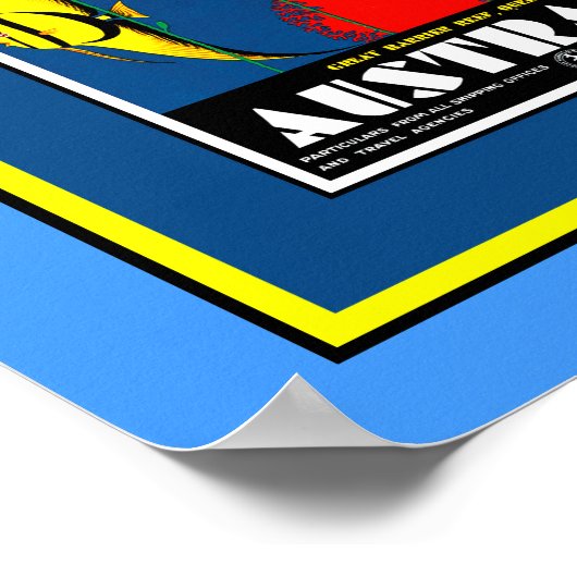 Great Barrier Reef Poster (Hoek)