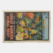 Great Barrier Reef Poster Australië Theedoek (Horizontaal)