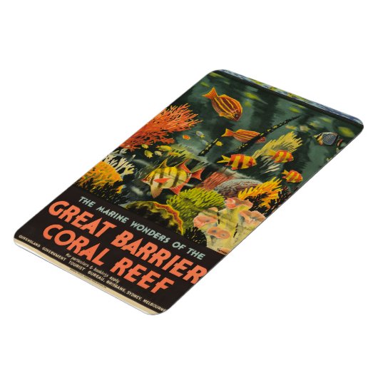 Great Barrier Reef Poster Magneet (Linkerzijde)