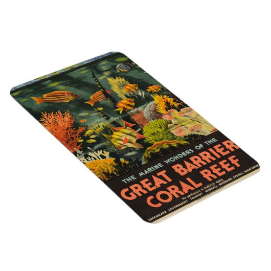 Great Barrier Reef Poster Magneet (Rechterzijde)