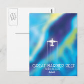 Great Barrier Reef, Queensland, Australië Briefkaart (Voorkant / Achterkant)