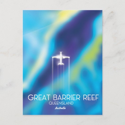 Great Barrier Reef, Queensland, Australië Briefkaart (Voorkant)