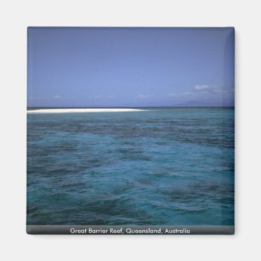 Great Barrier Reef, Queensland, Australië Magneet (Voorkant)
