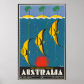 Great Barrier Reef, Queensland, Australië Poster (Voorkant)