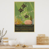 Great Barrier Reef Revel Poster (Keuken)