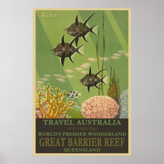 Great Barrier Reef Revel Poster (Voorkant)
