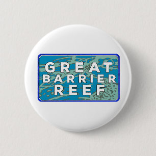 Great Barrier Reef Ronde Button 5,7 Cm