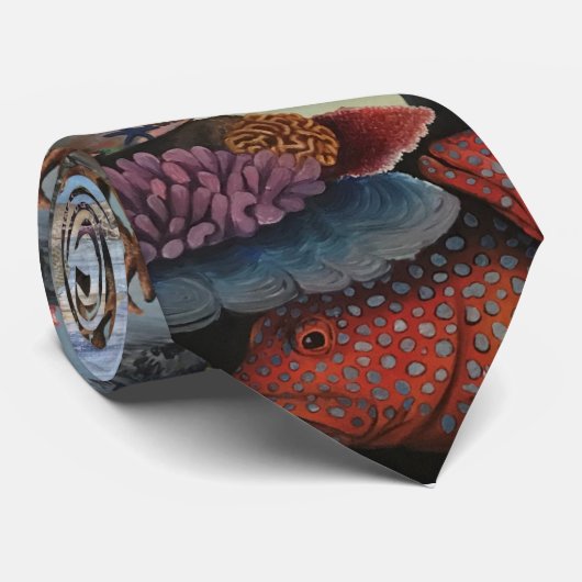 Great Barrier Reef Stropdas (Opgerold)